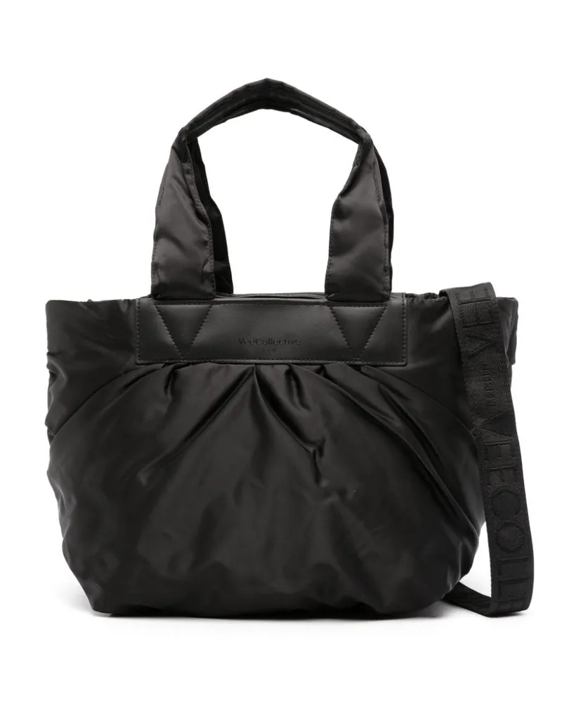VeeCollective Kleiner Cabas Shopper - Schwarz Schwarz