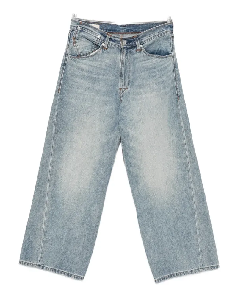 Levi's faded wide-leg jeans - Blau Blau