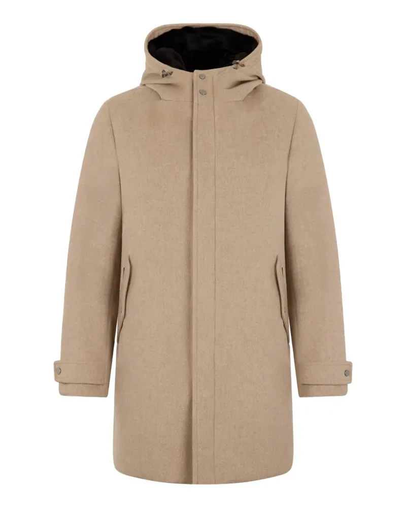 MOORER Jacke mit Kapuze - Nude Nude