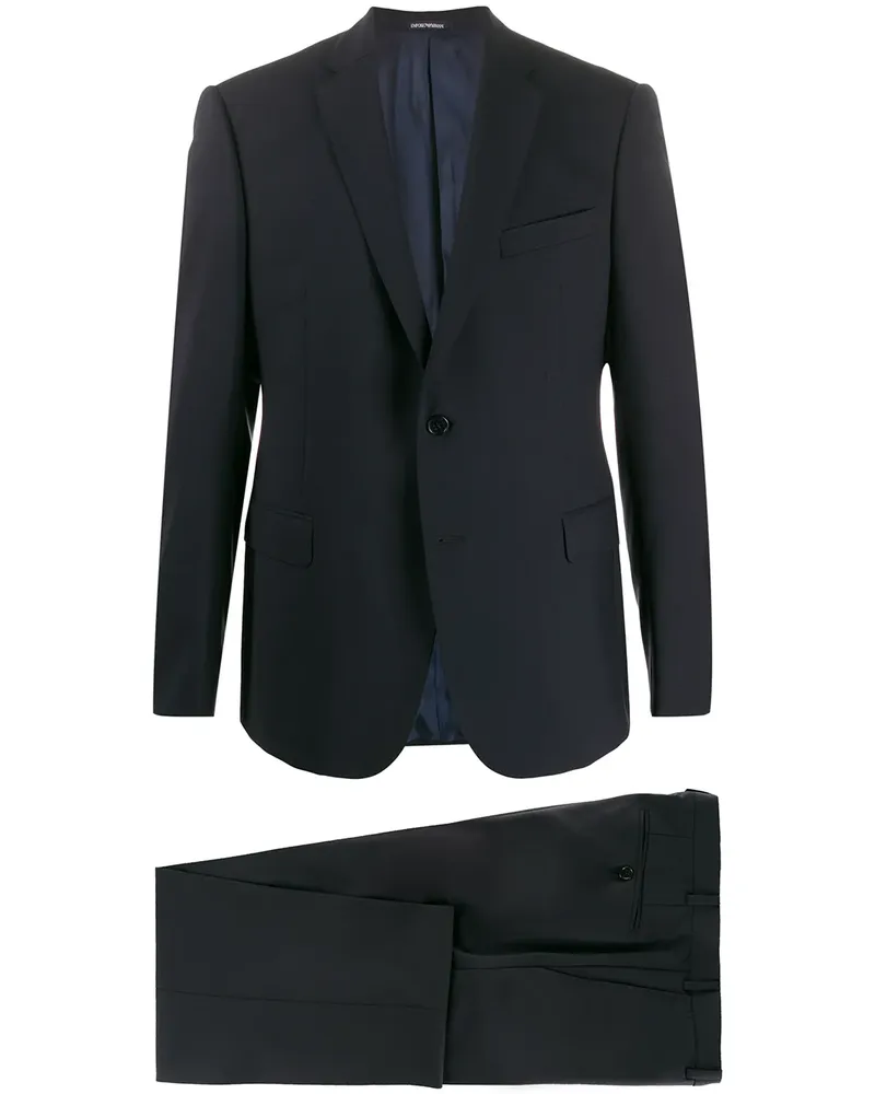 Emporio Armani Klassischer Anzug - Blau Blau