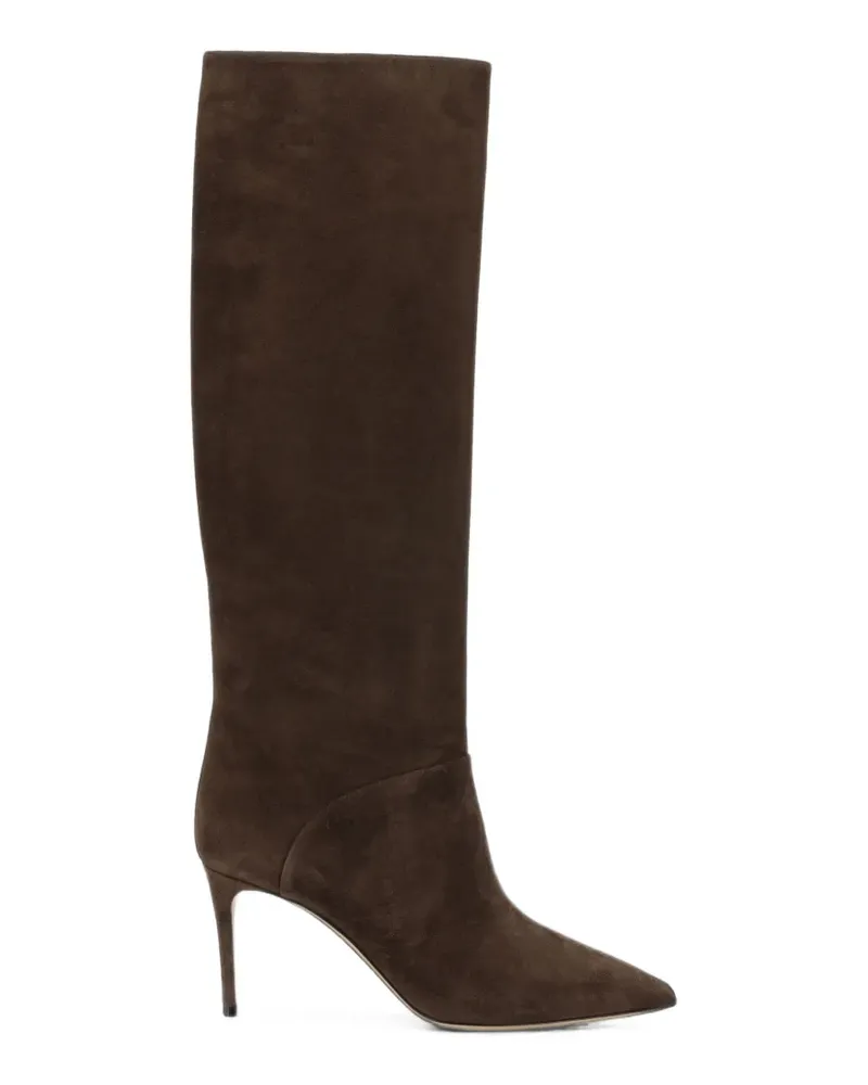 Casadei Blade Stiefel mit spitzer Kappe - Braun Braun