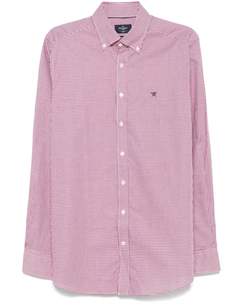 Hackett Hemd mit Vichy-Karo - Rot Rot
