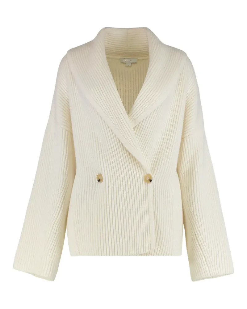 Vince Doppelreihiger Cardigan - Nude Nude