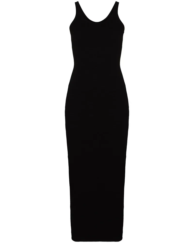 REMAIN Strickkleid mit Cut-Out - Schwarz Schwarz