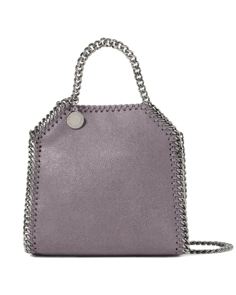 Stella McCartney Strukturierte Falabella Schultertasche - Violett Violett