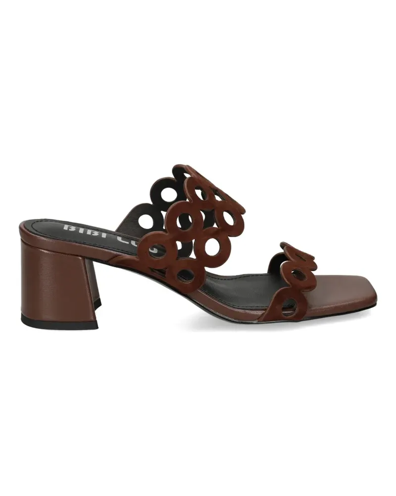 Bibi Lou cutout detail sandals - Braun Braun
