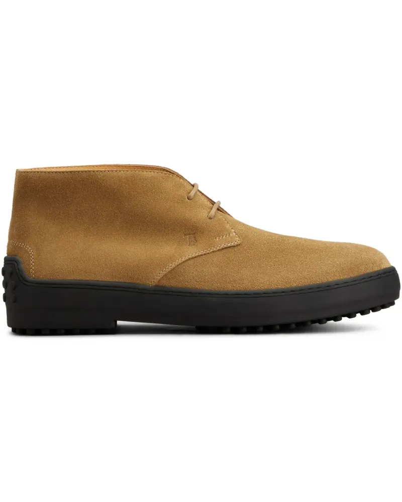 TOD'S Stiefel aus Wildleder - Braun Braun