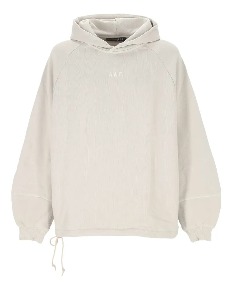 Applied Art Forms Hoodie mit Kordelzug - Nude Nude