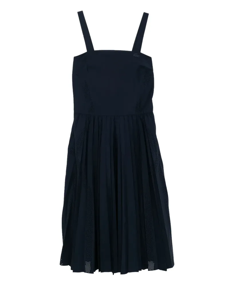 Lacoste Kleid mit Falten - Blau Blau