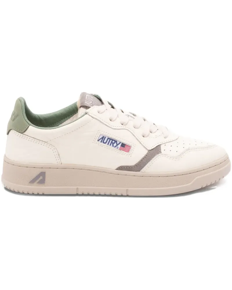 AUTRY Medalist leather sneakers - Nude Nude