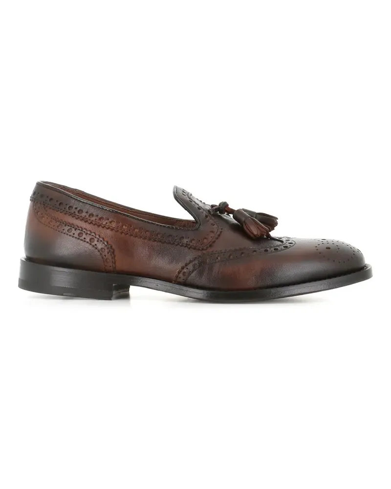 Alexander Hotto tassel brogue loafers - Braun Braun