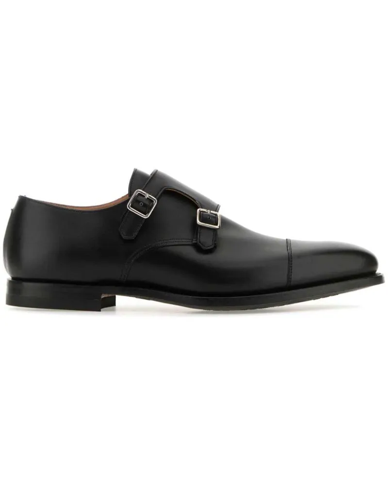 Crockett & Jones Klassische Monk-Schuhe - Schwarz Schwarz
