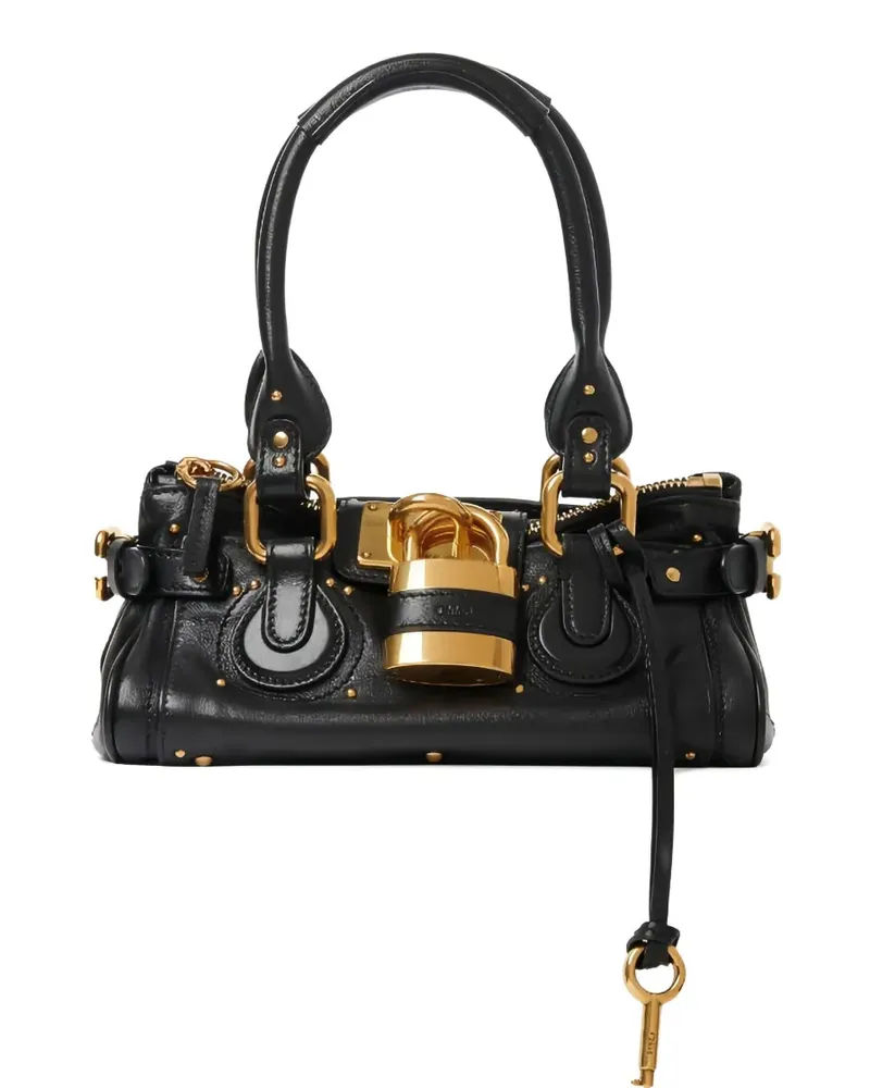 Chloé Paddington Schultertasche - Schwarz Schwarz