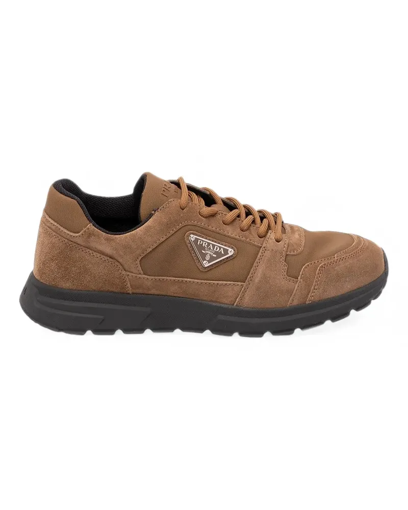 Prada Prax Sneakers aus Wildleder und Re-Nylon - Braun Braun