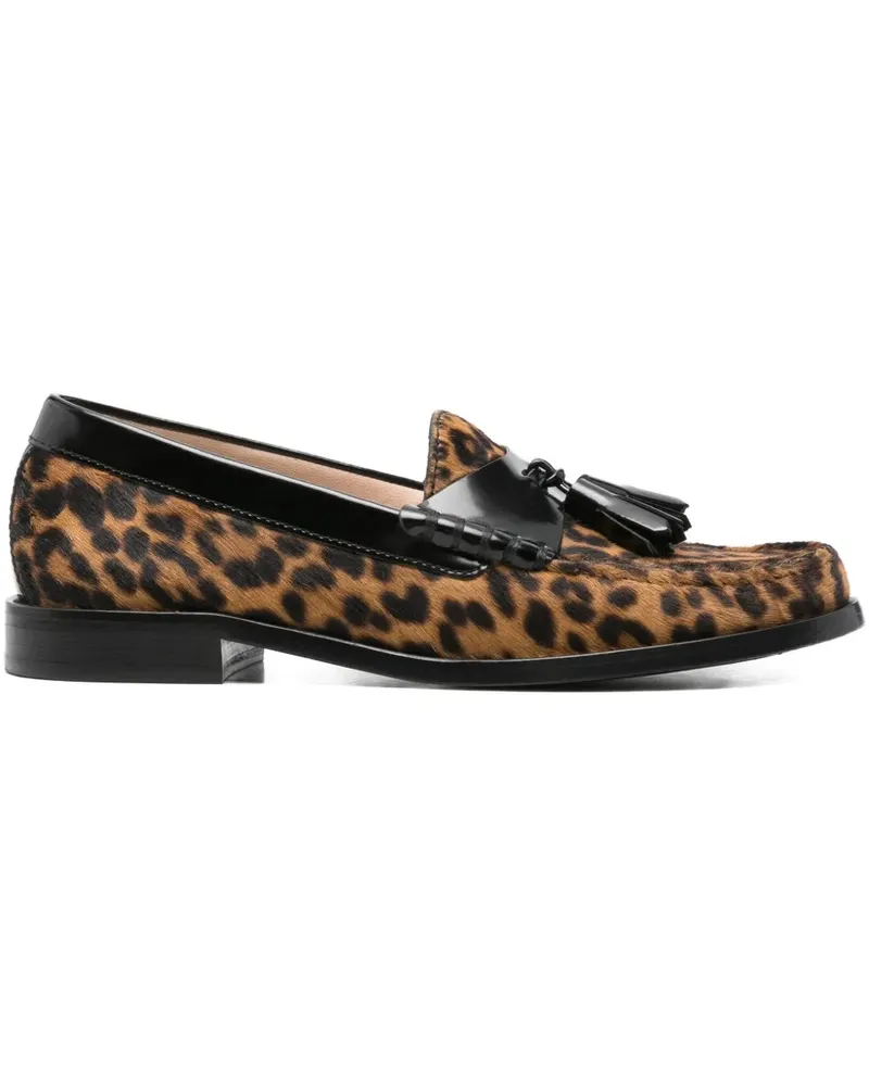 Stuart Weitzman Lottie Tassel loafers - Braun Braun