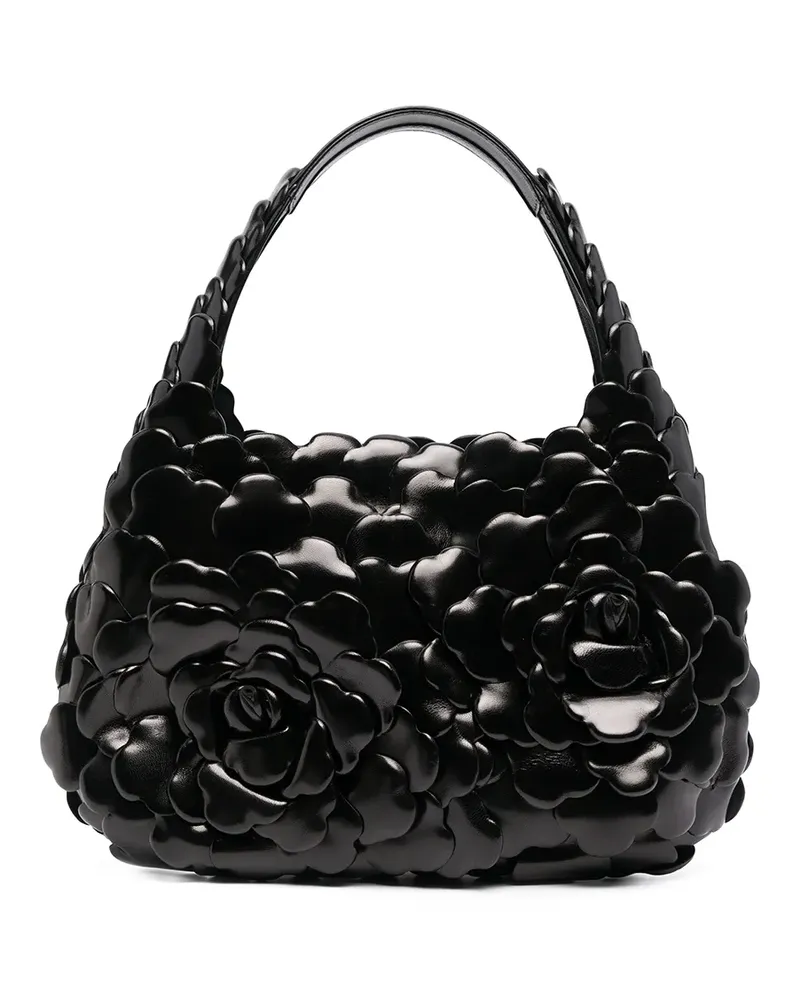 Valentino Garavani Kleiner 03 Rose Edition Atelier Shopper - Schwarz Schwarz