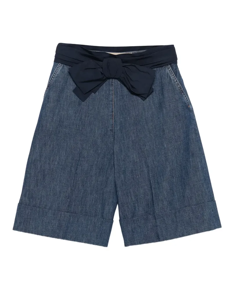 Valentino Garavani Shorts mit Schleife - Blau Blau