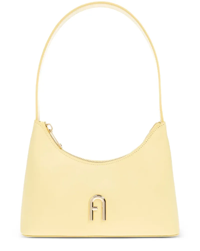 Furla Diamante Schultertasche - Gelb Gelb