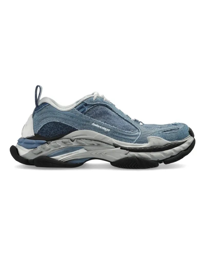 Balenciaga Triple S.2 Denim-Sneakers - Blau Blau