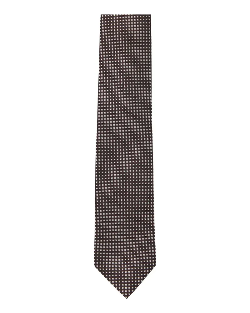 Tom Ford patterned tie - Braun Braun