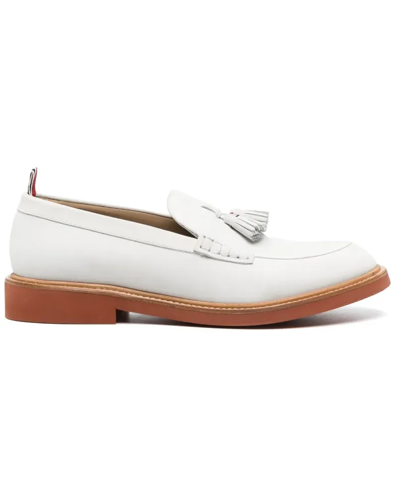 Thom Browne Loafer mit Quasten - Weiß Weiß