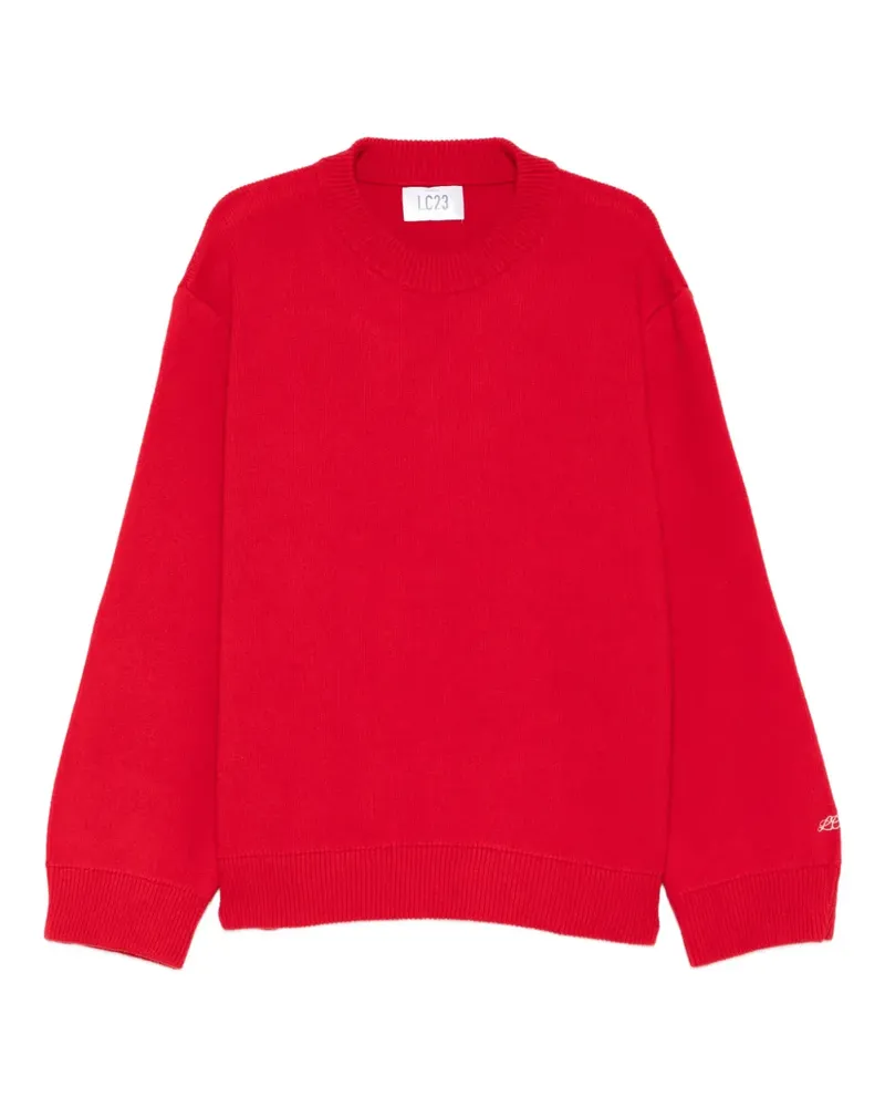 LC23 crew neck sweater - Rot Rot