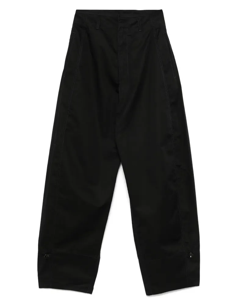 Christophe Lemaire Klassische Hose - Schwarz Schwarz