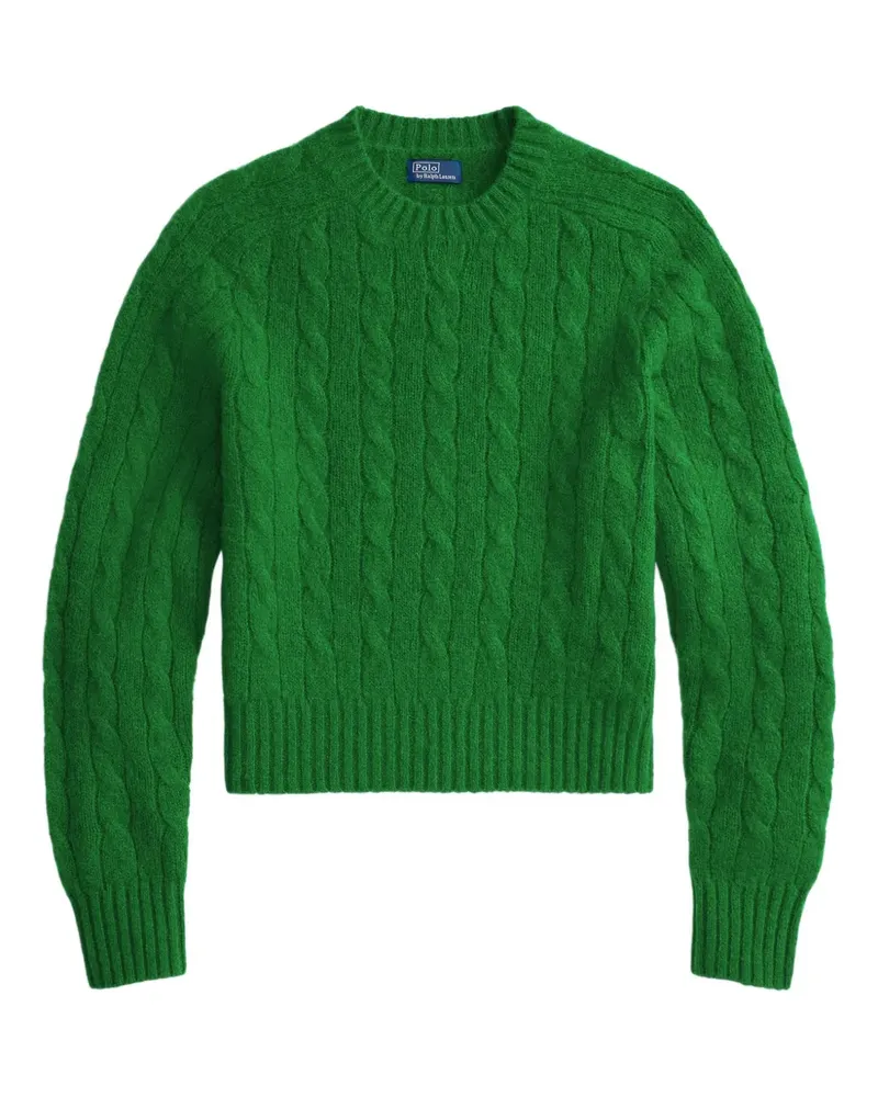 Ralph Lauren Pullover mit Zopfmuster - Grün Grün