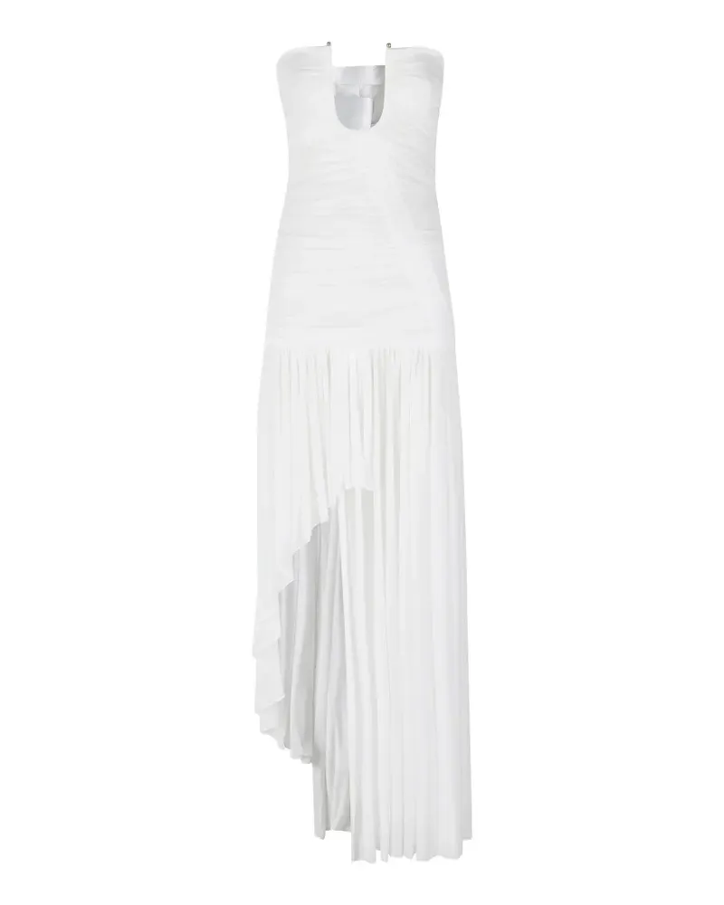 Christopher Esber Arced Orion asymmetric dress - Weiß Weiß