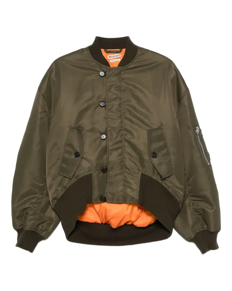 J.W.Anderson Bomberjacke im Oversized-Look in Military Green - Grün Grün
