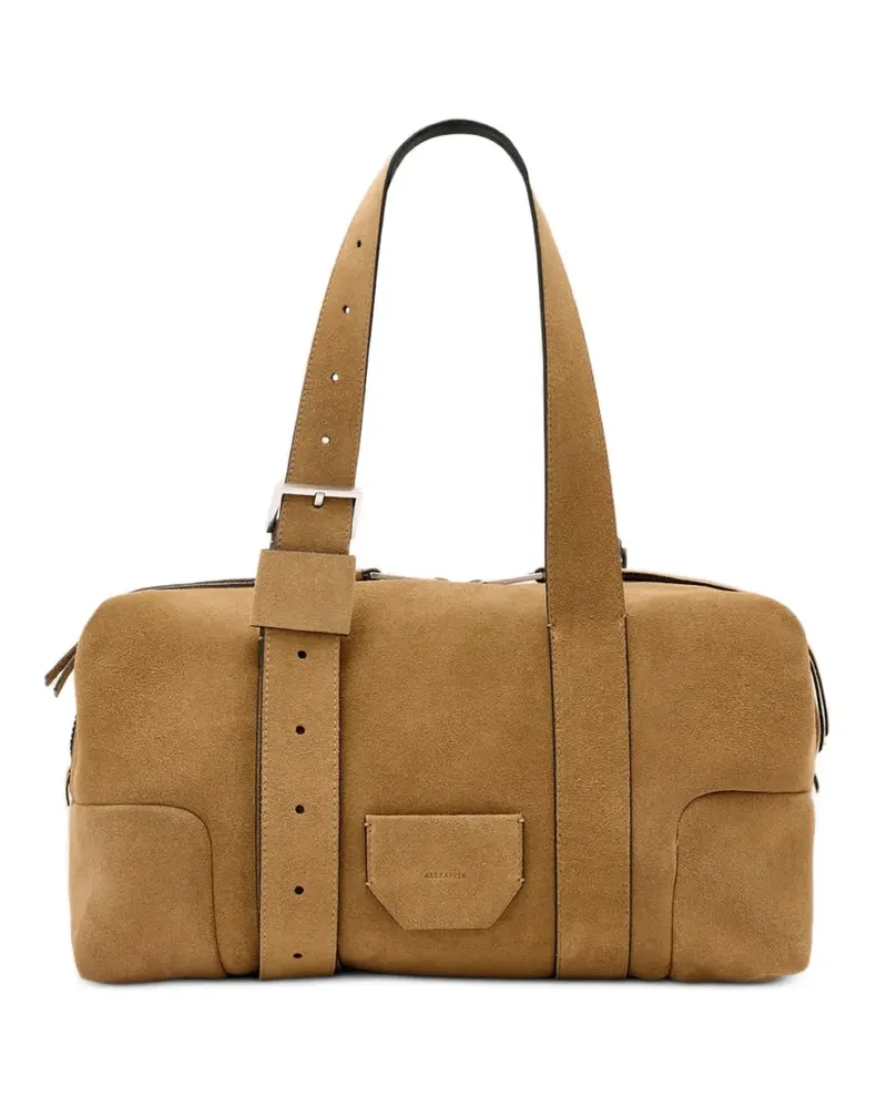 AllSaints Schultertasche mit Schnalle - Braun Braun