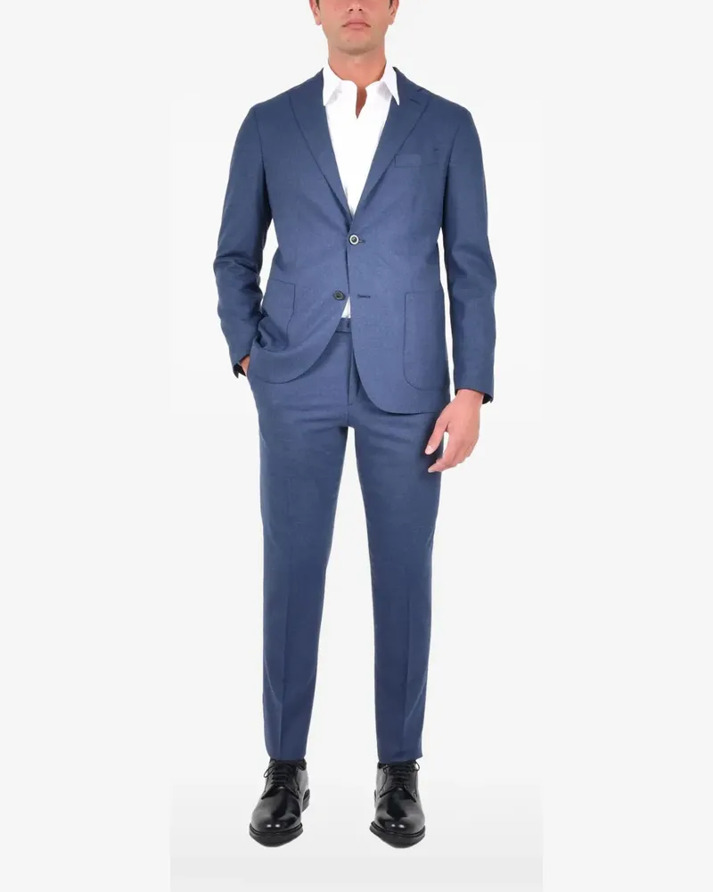 Boglioli Anzug mit Taschen - Blau Blau