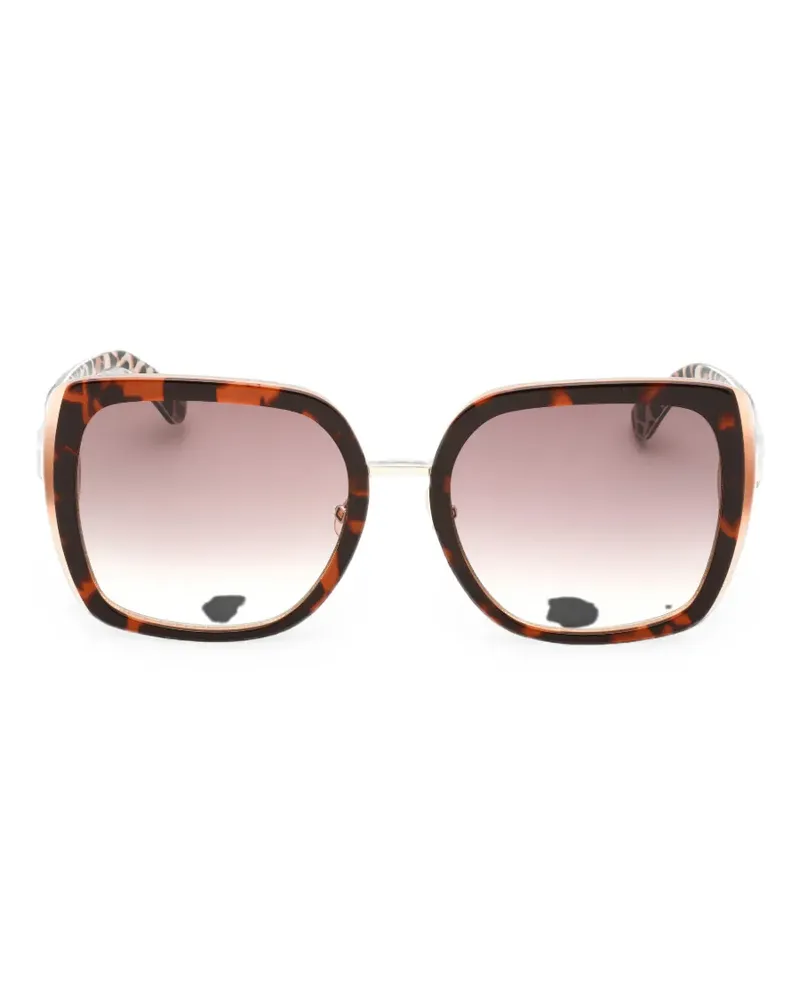 Kate Spade Eckige Kimber Sonnenbrille - Braun Braun