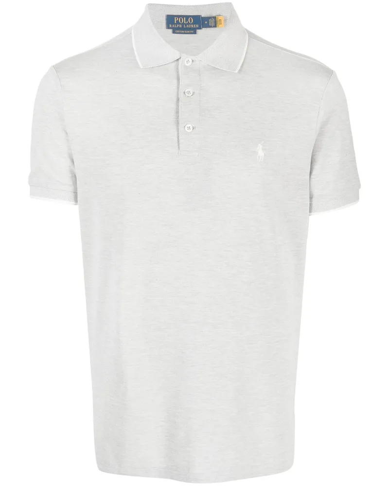 Ralph Lauren Poloshirt mit Logo-Stickerei - Grau Grau