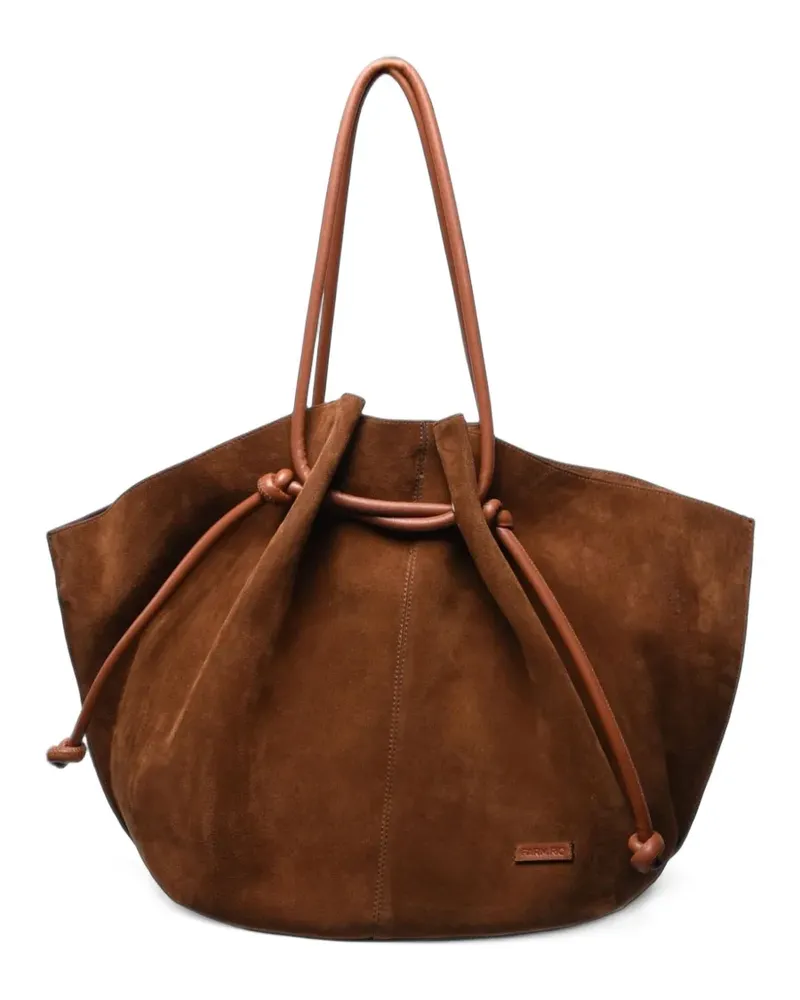 FARM Rio Shopper aus Wildleder - Braun Braun