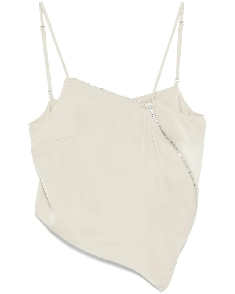 Nanushka Cropped-Top - Grau Grau