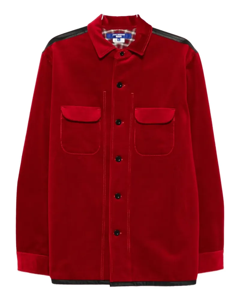 Junya Watanabe panelled shirt jacket - Rot Rot