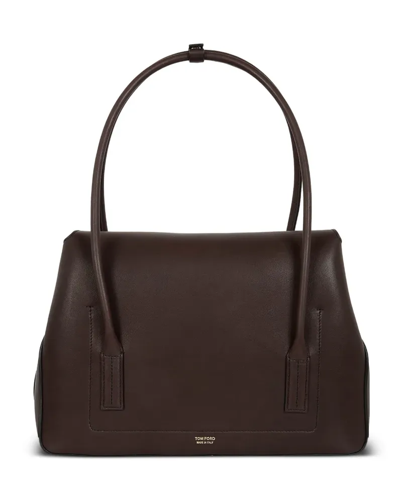 Tom Ford Handtasche aus Leder - Braun Braun