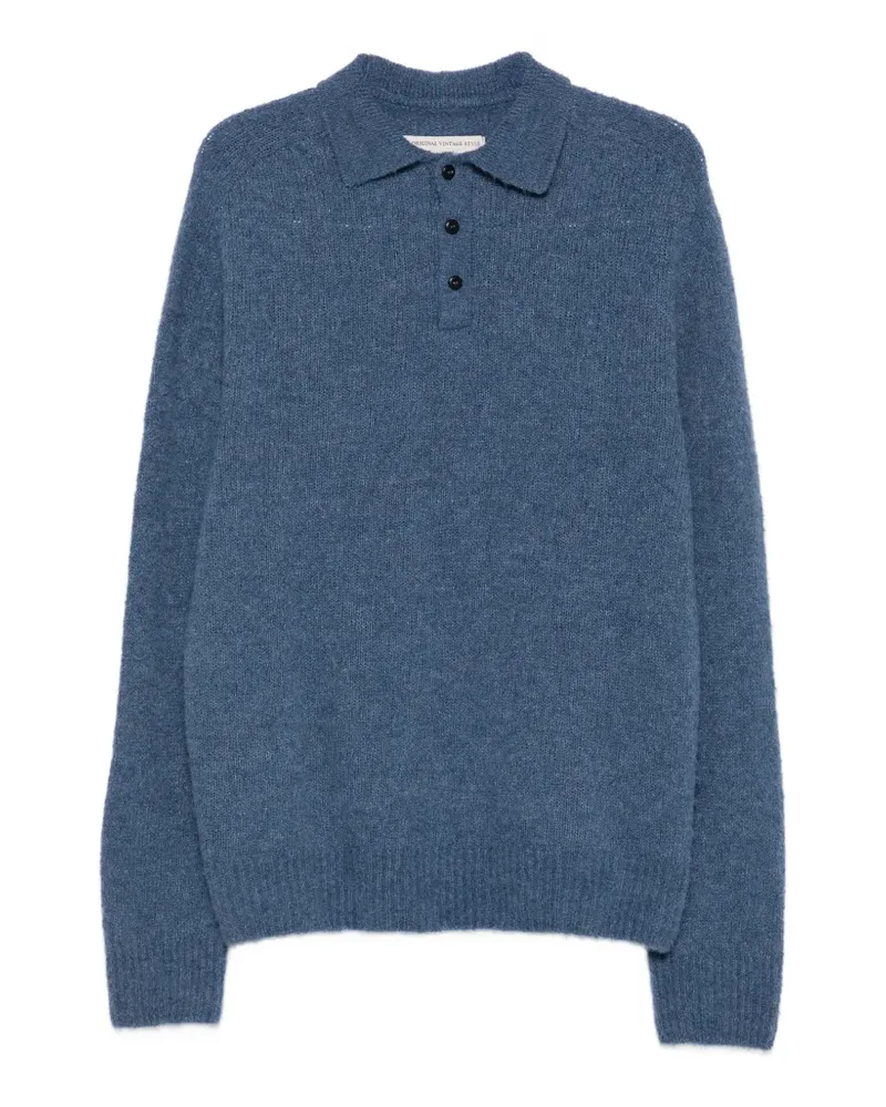 Original Vintage Style Truman Poloshirt - Blau Blau