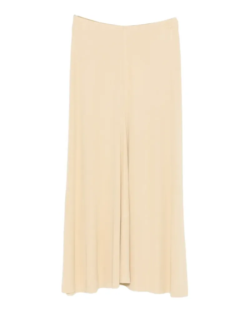 Totême flared maxi skirt - Nude Nude