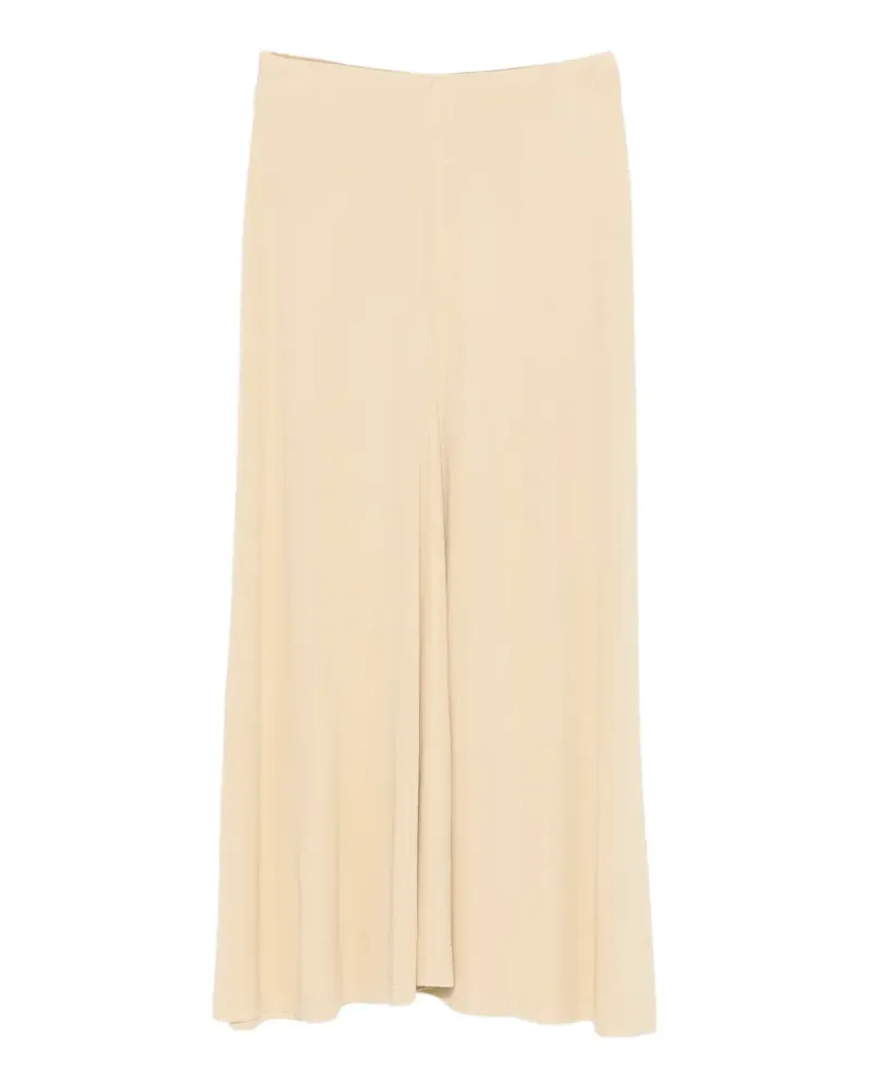Totême flared maxi skirt - Nude Nude