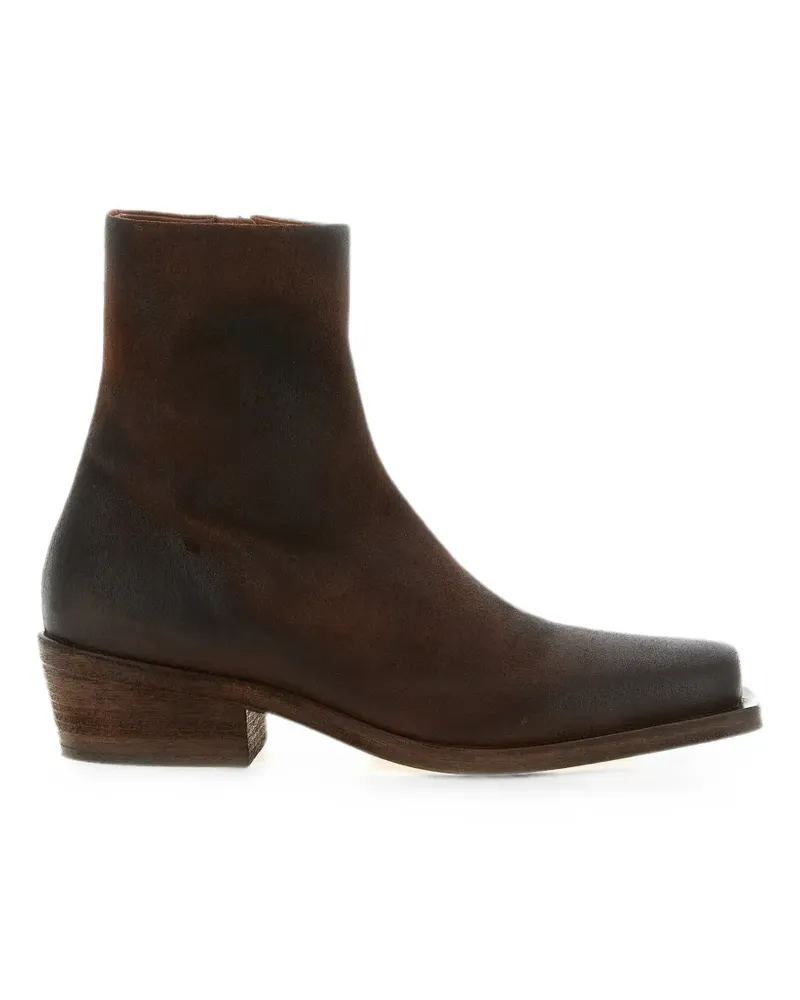 Marsèll Tex Tex Stiefeletten mit poliertem Effekt - Braun Braun