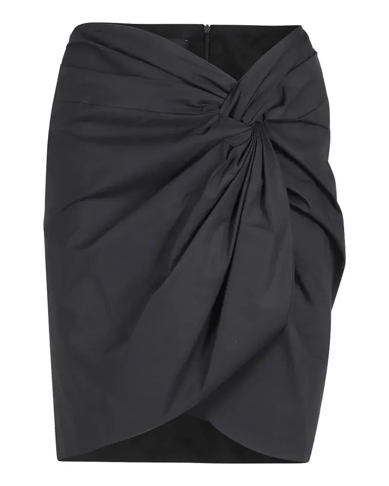 Federica Tosi knot-detail mini skirt - Schwarz Schwarz