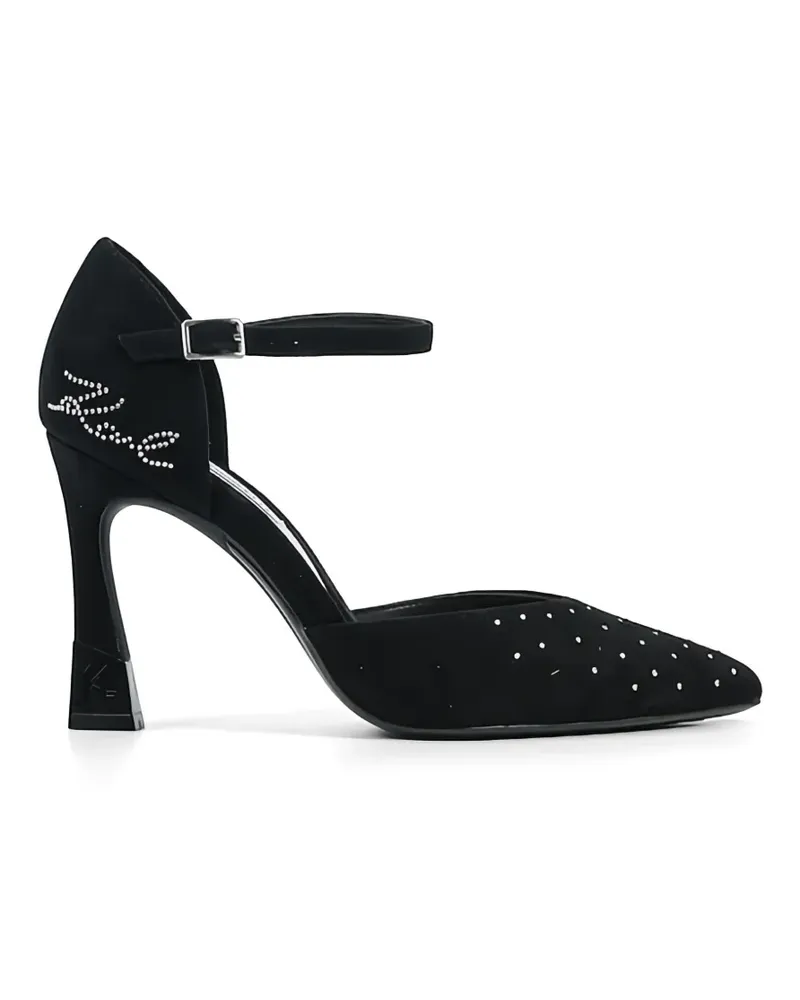 Karl Lagerfeld ankle-strap heeled pumps - Schwarz Schwarz