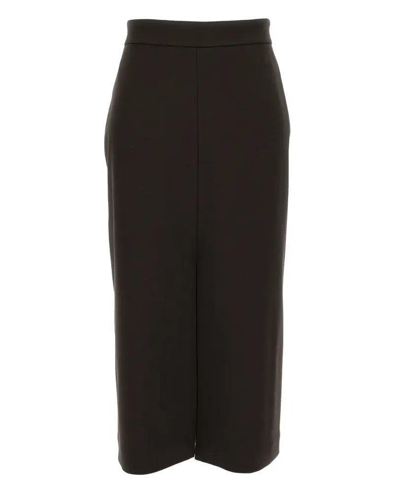 True Royal zip-up pencil midi skirt - Braun Braun