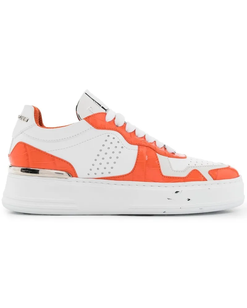 Philipp Plein Sneakers in Colour-Block-Optik - Orange Orange