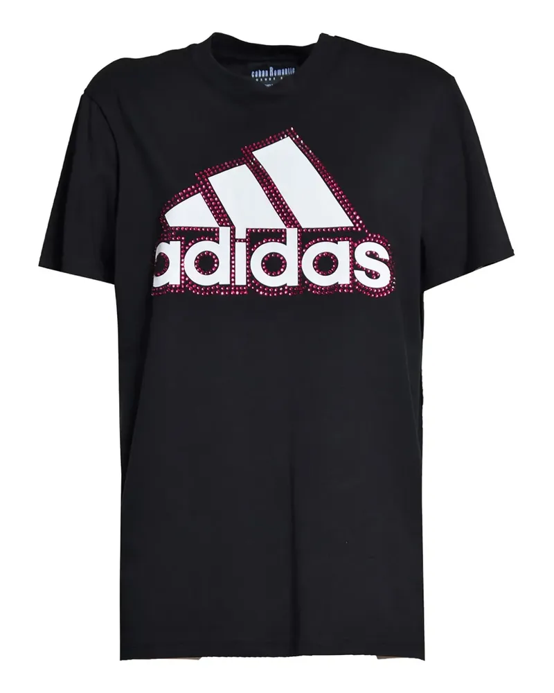 Caban Romantic x adidas T-Shirt - Schwarz Schwarz