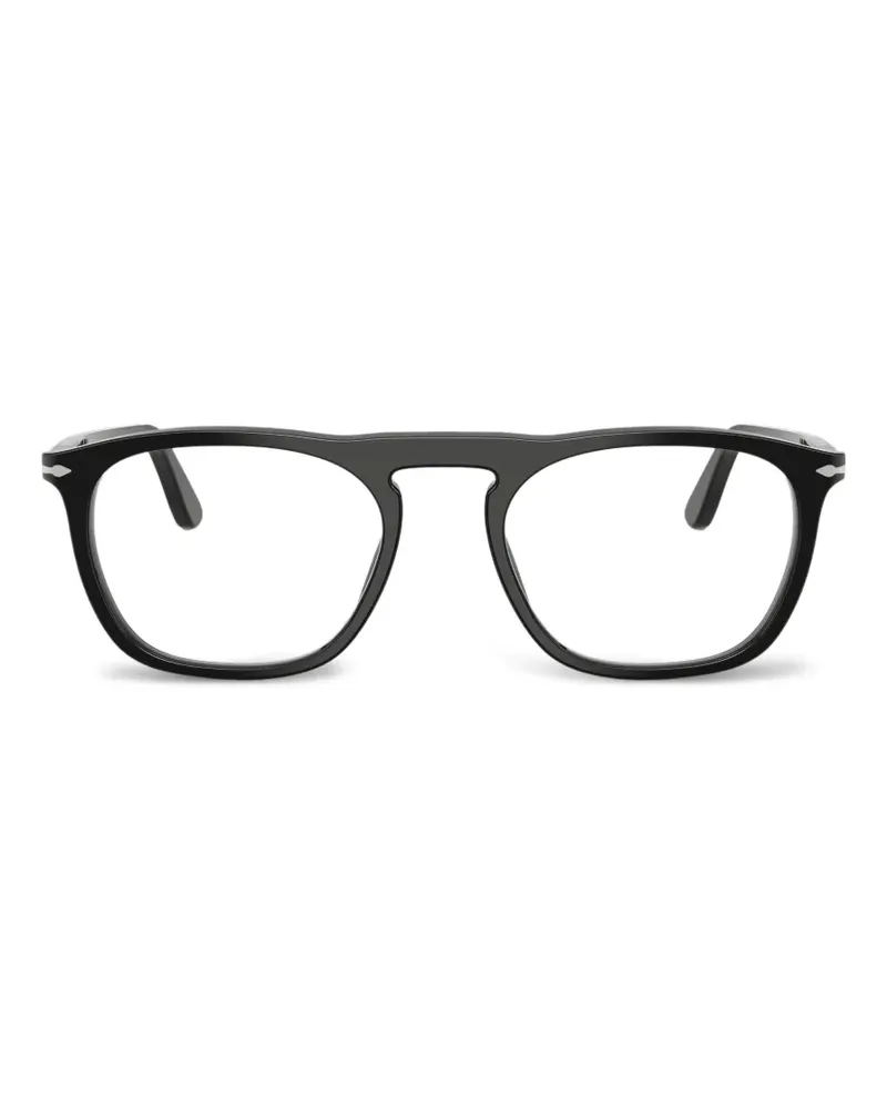 Persol square-frame glasses - Schwarz Schwarz