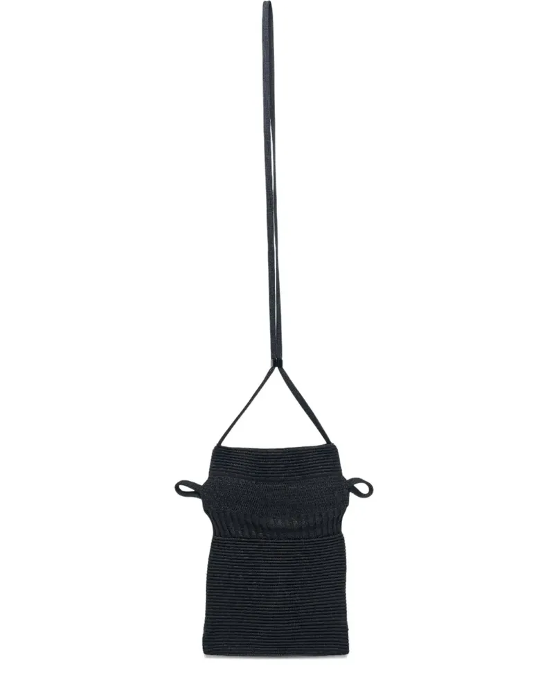 CFCL Gusset drawstring mini bag - Schwarz Schwarz