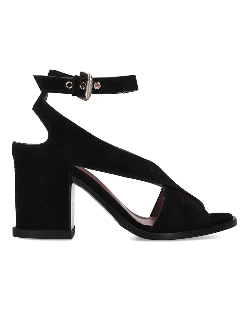 Premiata crossover ankle strap sandals - Schwarz Schwarz